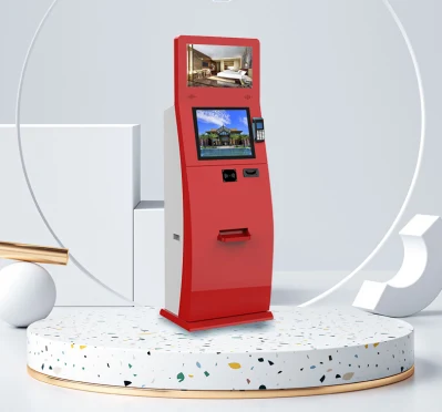 Self Service Payment Kiosk with Card Dispenser and Printer for Mall, Hotel and Gaming Room